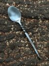 Handmade iron medieval cutlery set twisted handle